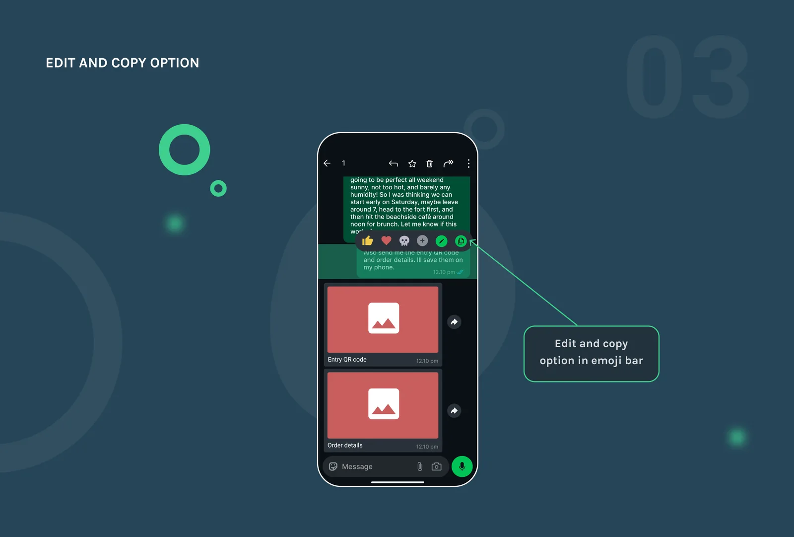 Reduced Steps for Edit and Copy Actions